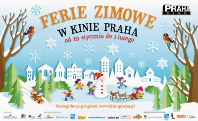 Ferie Zimowe w Kinie Praha - plakat