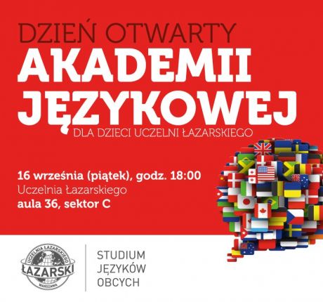 Dzień Otwarty Akademii  Językowej dla Dzieci na Łazarskim
