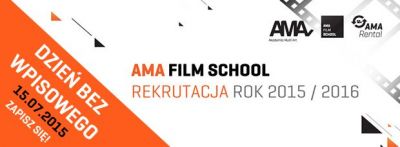 rekrutacja w AMA Film School - grafika