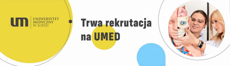 Rekrutacja na UMED w Łodzi