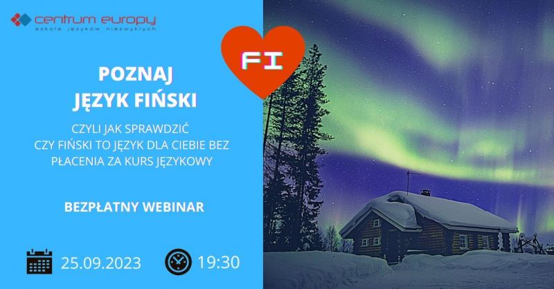 Poznaj język fiński z Centrum Europy