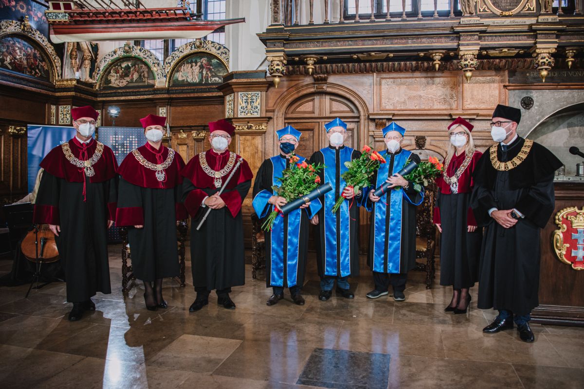 tytuły doktora honoris causa Uniwersytetu Gdańskiego dla rektorów gdańskich uczelni - 3