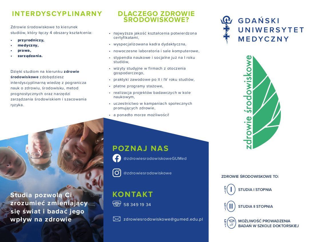 zdrowie środowiskowe ulotka 1