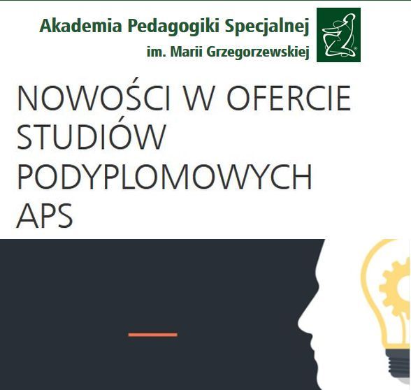 Nowe studia podyplomowe w APS