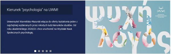 Psychologia w UWM