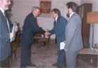 miniatura 1995 Wręczenie Decyzji Ministra Edukacji Narodowej o utworzeniu Wyższej Szkoły Administracji i Zarządzania w Przemyślu, pierwszej uczelni niepublicznej w Polsce Południowo-Wschodniej.