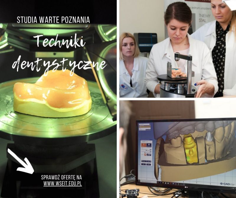 Studiuj Techniki dentystyczne w WSEiT