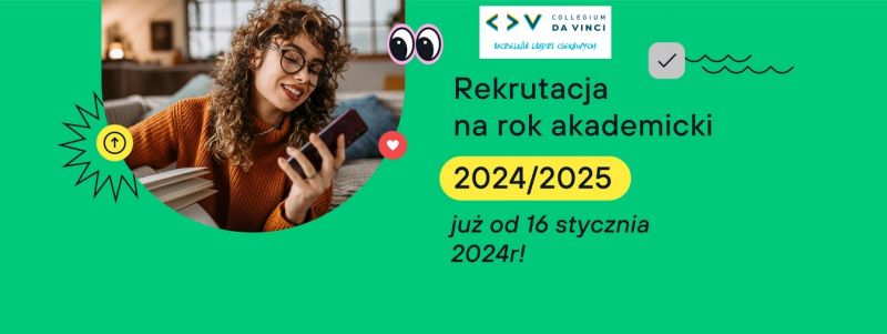 Rekrutacja w Collegium Da Vinci