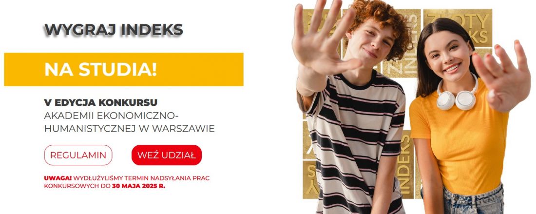 V Edycja Konkursu „Wygraj indeks na studia!
