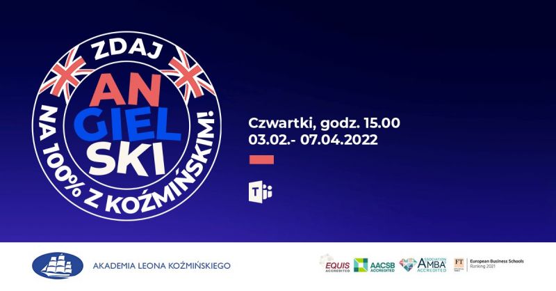 Zdaj angielski na 100 z Kozminskim