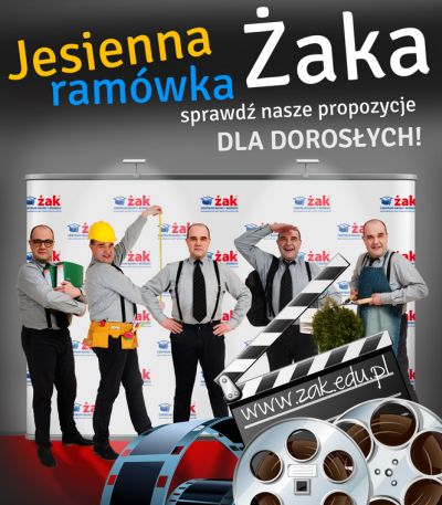 Jesienna ramówka Żaka plakat