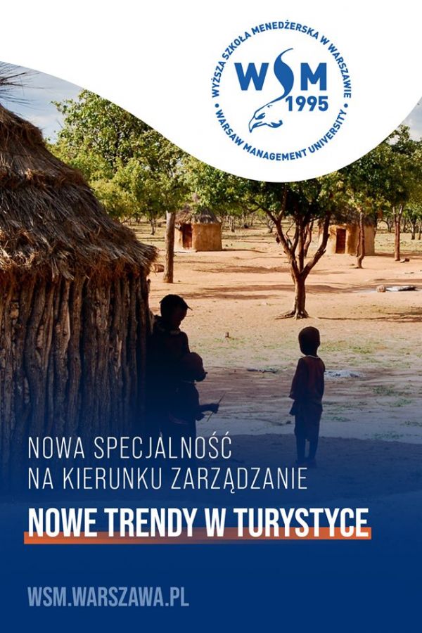 Nowe trendy w turystyce - nowość w WSM