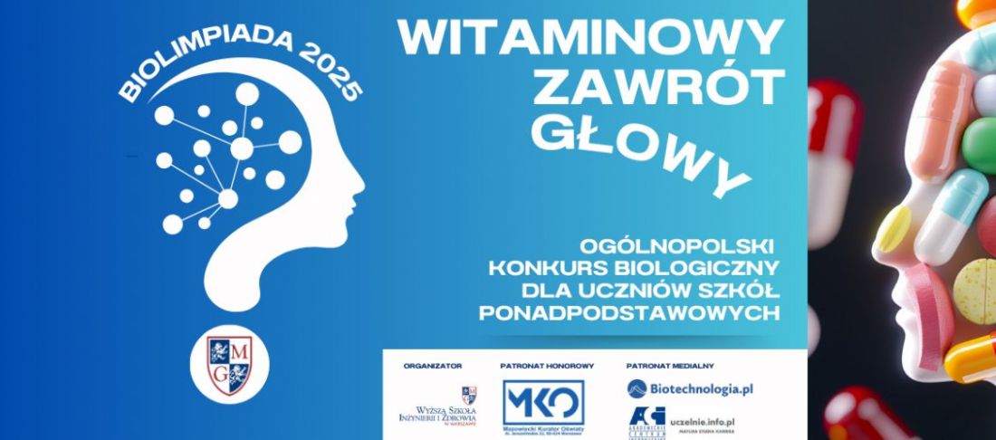 BIOLIMPIADA 2025 – WITAMINOWY ZAWRÓT GŁOWY