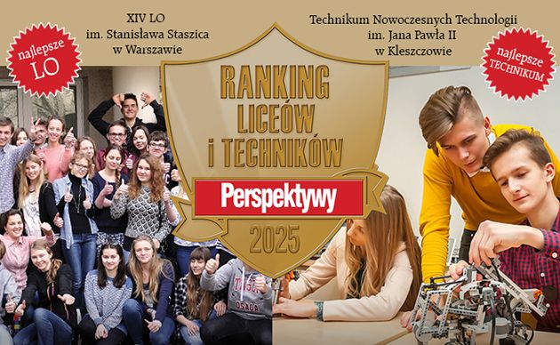 Najlepsze licea i technika w Polsce - Ranking Perspektyw 2025