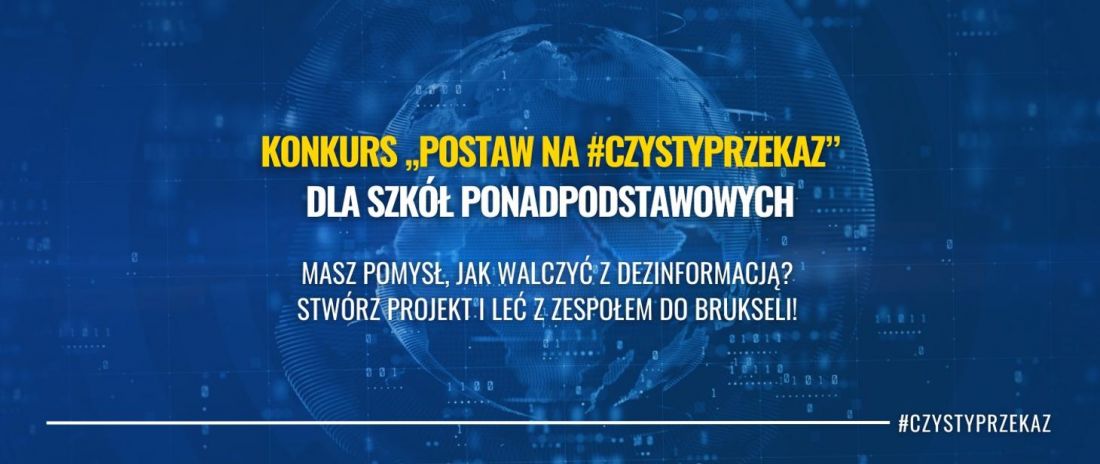 Konkurs Postaw na #CzystyPrzekaz