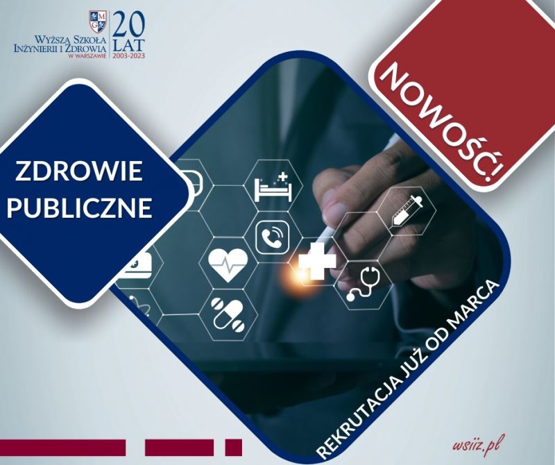 Zdrowie publiczne to nowy kierunek w WSIiZ w Warszawie